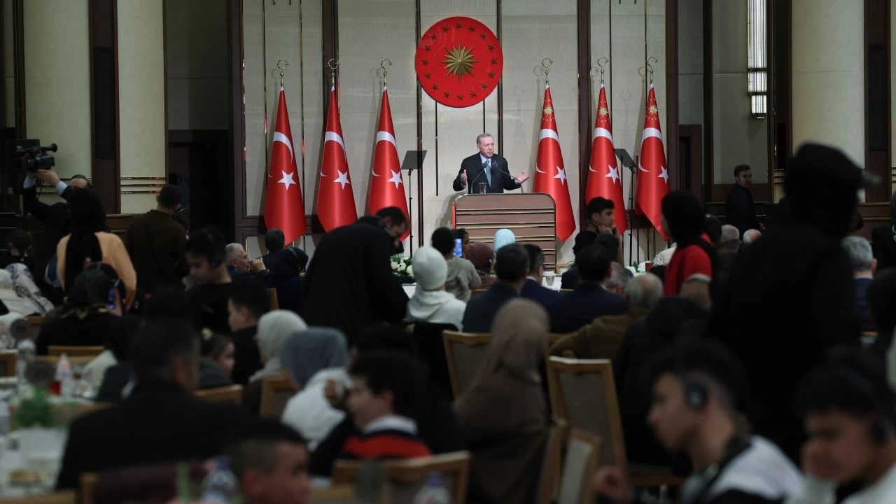 Cumhurbaşkanı Erdoğan Filistinlilerle Kardeşlik İftarı'na katıldı