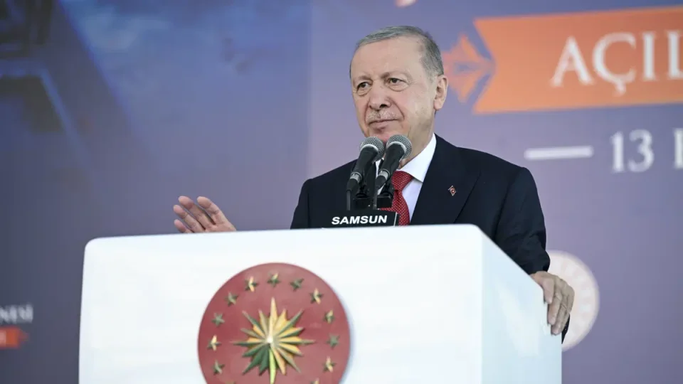  Cumhurba�kan� Recep Tayyip Erdo�an, Samsun �ehir Hastanesi'nin a��l�� t�renine kat�ld�