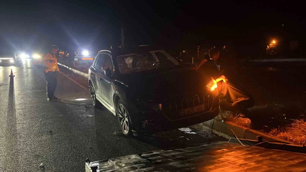 D100'de otomobilin çarptığı yaşlı adam hayatını kaybetti