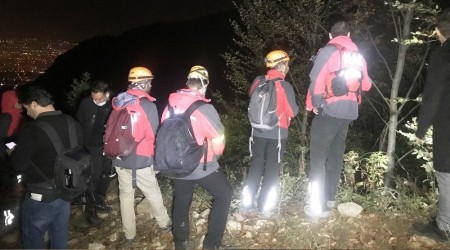 Dağda kaybolan 4 kişi 6 saat sonra bulundu