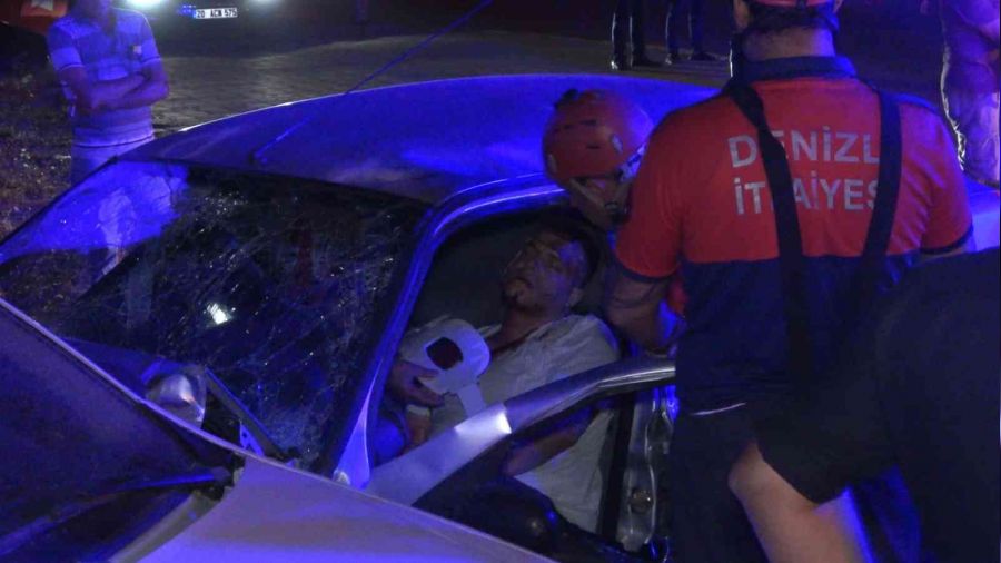 Denizli'de alkollü sürücü dehşeti: 1 ölü, 4 yaralı