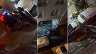 'Devlet benim' diyerek bekinin kafasna ieyle vurdu