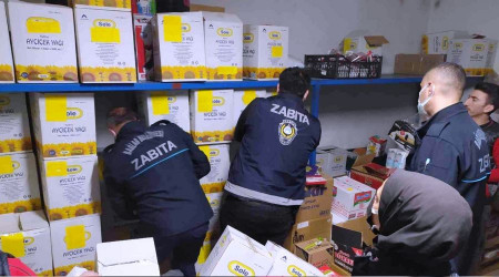 Diyarbakır'da yağ stoklayan marketlere gece baskını