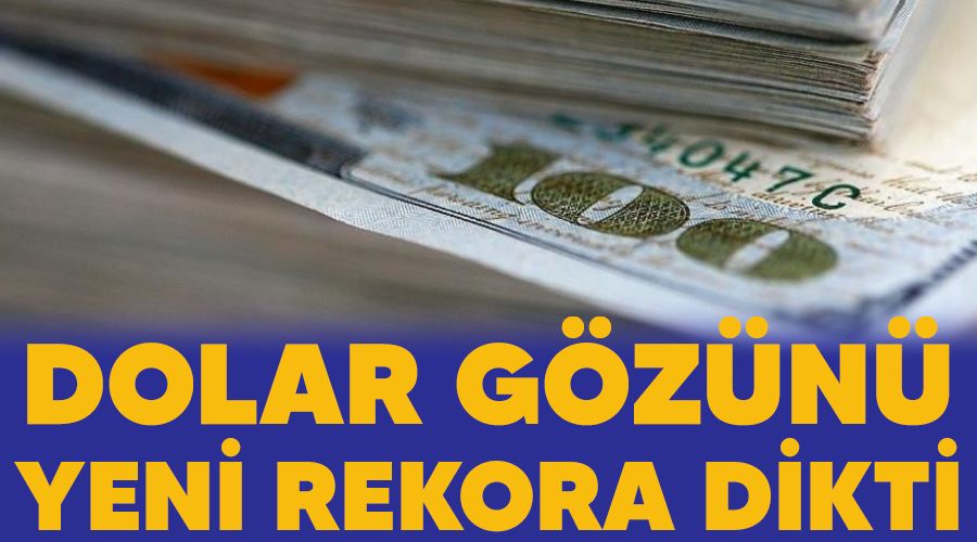 Dolar gzn yeni rekora dikti