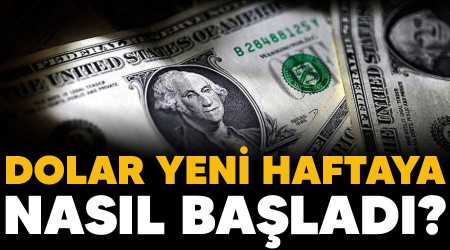 Dolar yeni haftaya nasl balad?