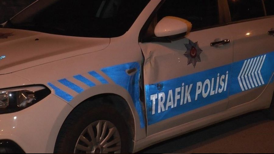 "Dur" ihtarına uymayan sürücünün çarptığı polis şehit oldu