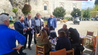 Edirne esnaf�n�n konu�u BTP oldu: 'Atat�rk�� Hoca'dan birlik mesaj�!