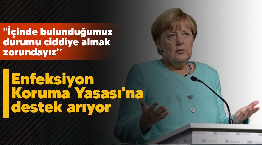 Enfeksiyon Koruma Yasas'na destek aryor