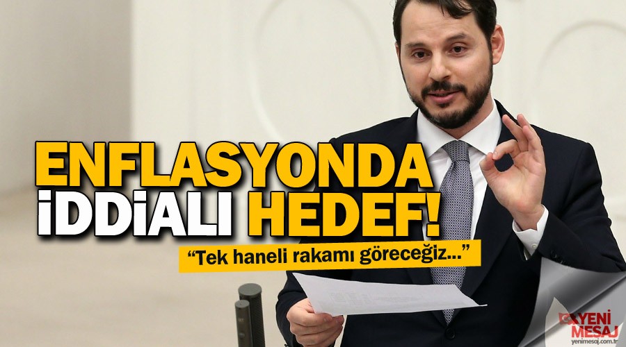 Enflasyonda iddial� hedef!