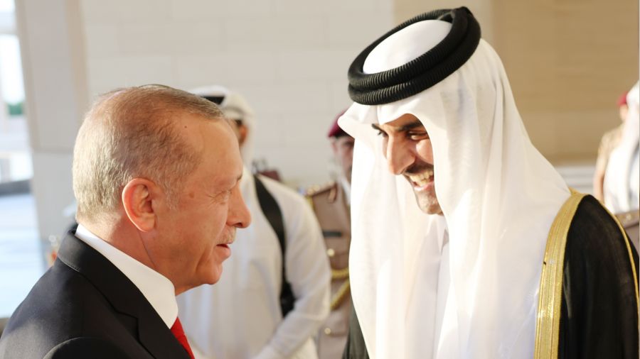 Erdo�an, Katar Emiri Al Sani'ye de Togg hediye etti
