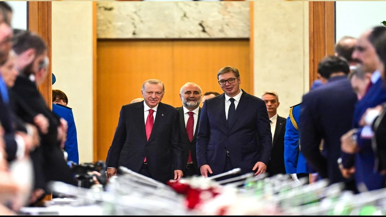 Erdoğan, Türkiye-Sırbistan Yüksek Düzeyli İşbirliği Konseyi Toplantısı'na katıldı