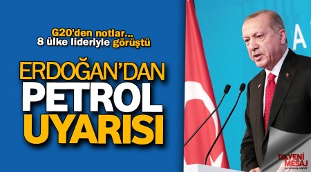 Erdoan'dan Ruma petrol uyars