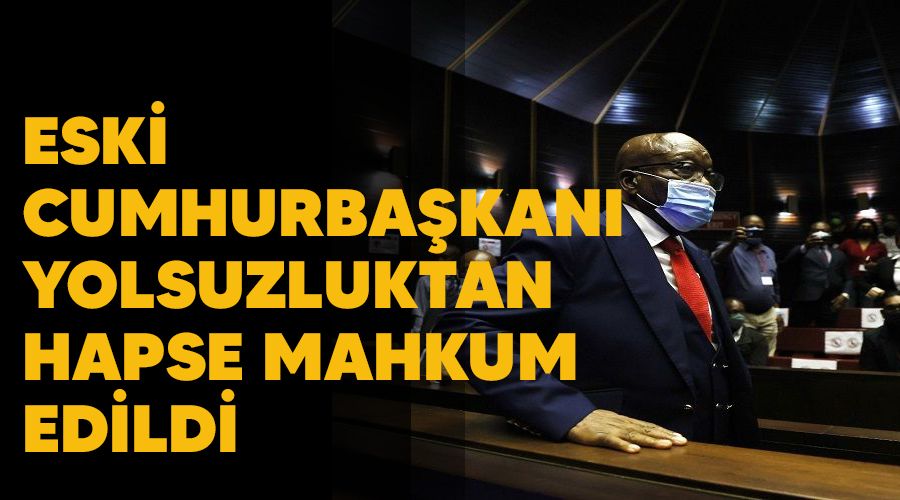 Eski cumhurbaşkanı yolsuzluktan hapse mahkum edildi