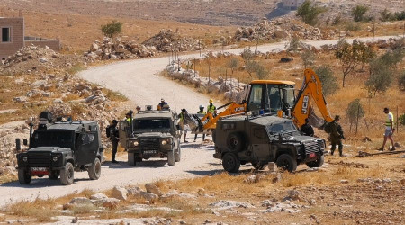 Filistinlerin kullandığı su şebekelerini yıktılar