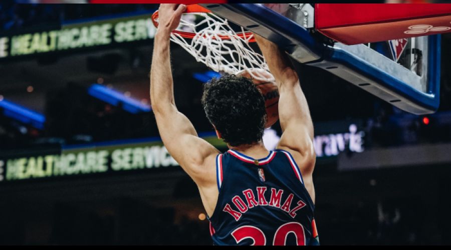 Furkanlı 76ers'tan Lakers'a 18 sayı fark