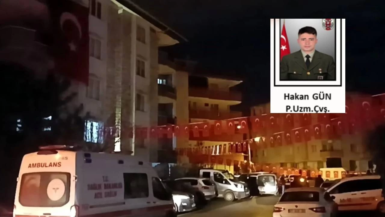 Gaziantep'e şehit ateşi düştü