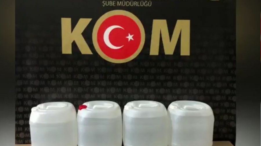 Gaziantep'te ka�ak alkole ''zincir'' darbesi