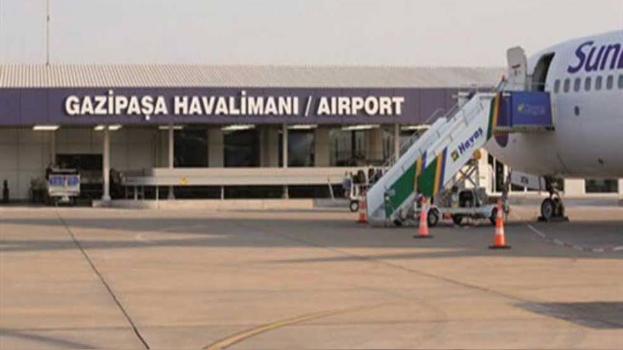 Gazipaşa Havalimanı'nda uçuşlar iptal edildi