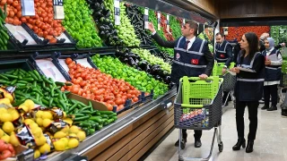 Geçen ay 107 bin 113 gıda denetimi gerçekleştirildi