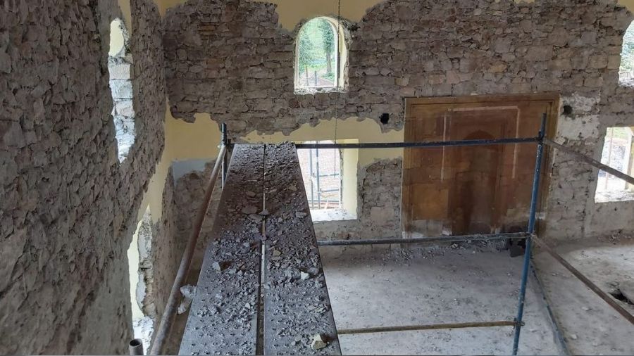 Giresun'da 700 yıllık cami restore ediliyor