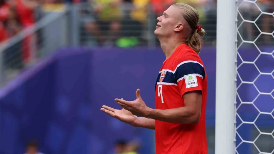 Haaland Brezilya'yı yıktı, Norveç çeyrek finalde