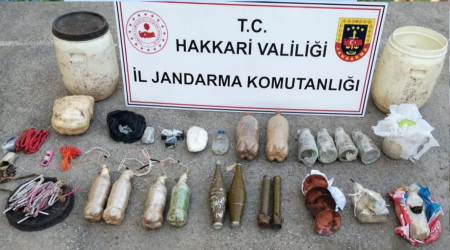 Hakkari'de çok sayıda mühimmat ele geçirildi, 6 örgüt mensubu yakalandı