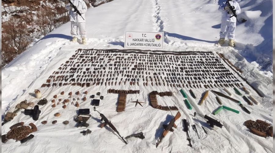 Hakkari'de �ok say�da m�himmat ele ge�irildi