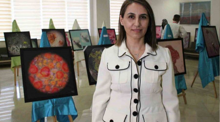 Hastalıklı dokular sanat eserine dönüştü