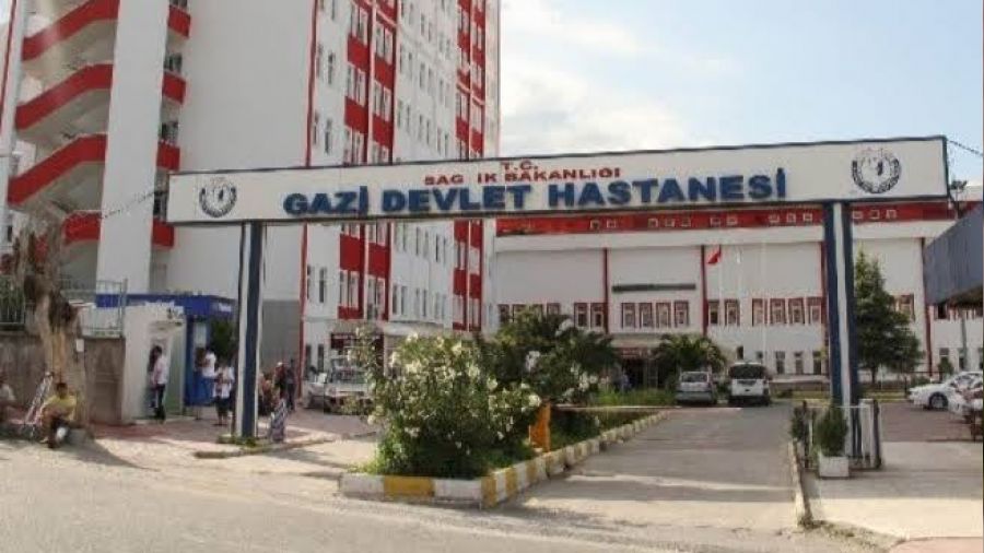 Hastane kantininde silahla vuruldu