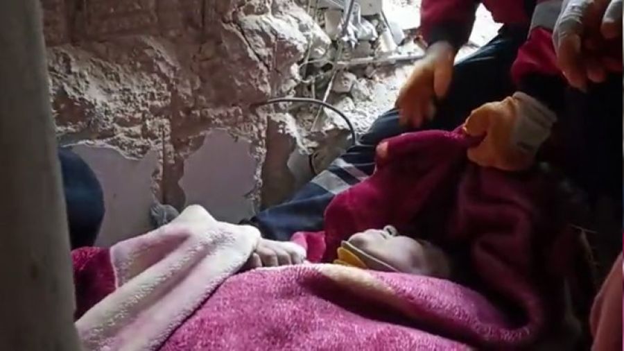 Hatay'da 175'inci saatte sa� olarak ��kar�ld�