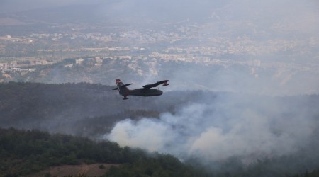 Hatay'da korkutan yangın