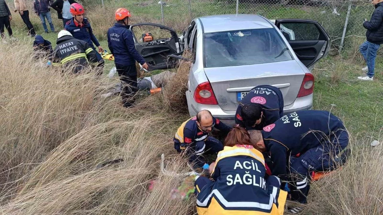 Hatay'da trafik kazası: 1 ölü, 3 yaralı