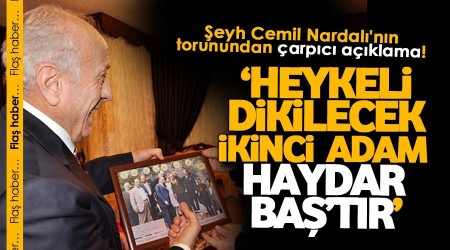 Haydar Ba heykeli dikilecek adamdr