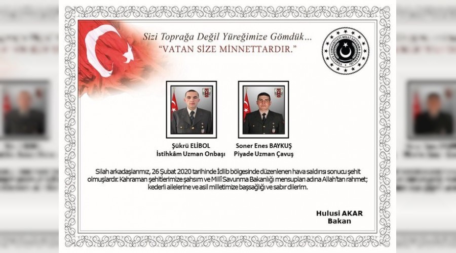 �dlib�ten yine ac� haber: 2 asker �ehit 