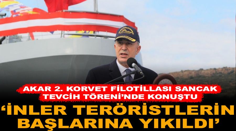 'İnler teröristlerin başlarına yıkıldı'