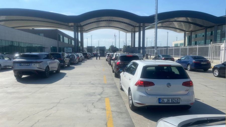 psala Snr Kaps'nda 10 kilometrelik ara kuyruu