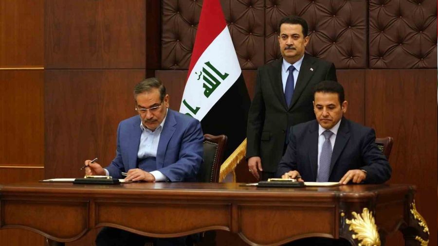Irak ve �ran aras�nda s�n�r g�venli�i anla�mas� imzaland�