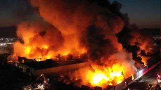 İran'da bir lastik fabrikasında çıkan yangında 83 kişi yaralandı