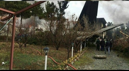 İran'da kargo uçağı faciası