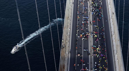 İstanbul'da koşu var, çok sayıda yol kapalı