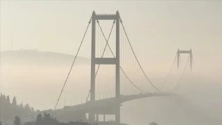�stanbul'da sis nedeniyle baz� vapur seferleri iptal edildi