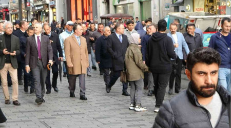İstiklal Caddesi'ndeki dükkanlar denetlendi