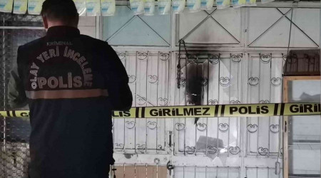 İzmir'de bir iş yerine 2 molotoflu saldırı düzenlendi