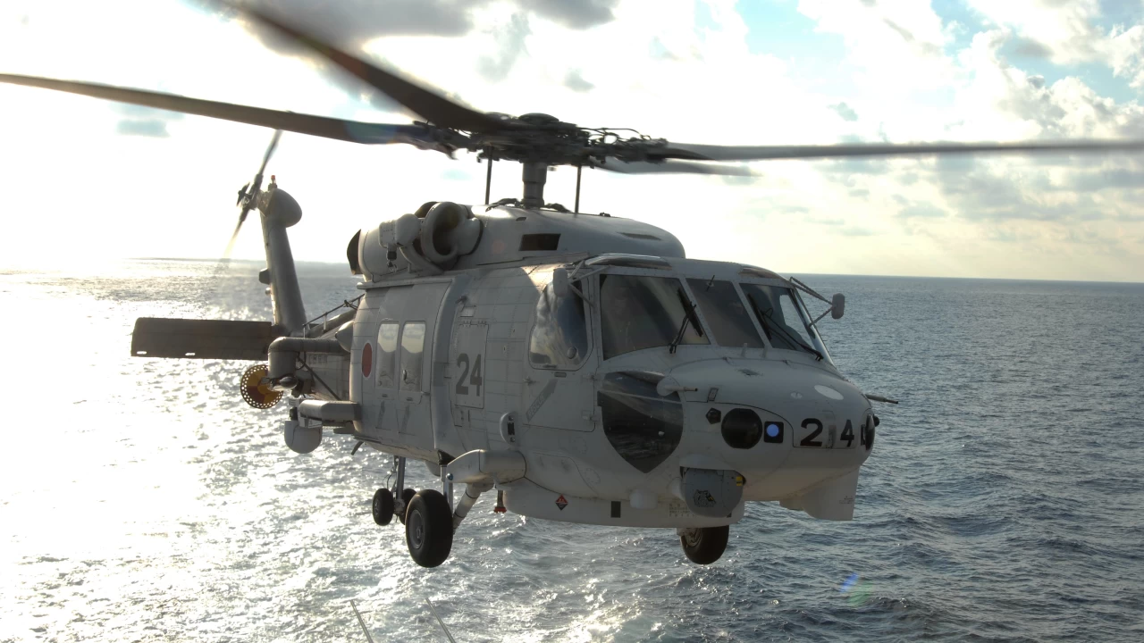 Japonya'da 2 askeri helikopter düştü: 1 ölü, 7 kayıp
