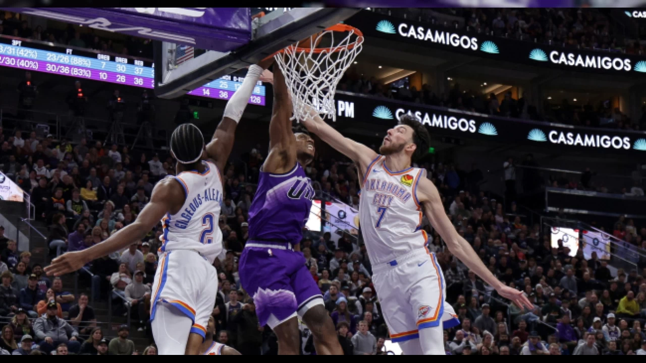 Jazz'ın 6 maçlık serisini Thunder bitirdi