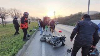Kadın Motosiklet Kulübü Başkanı kazada ağır yaralandı