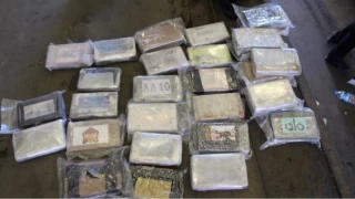 Kapkule'de kamyonetten 36 kilo kokain kt