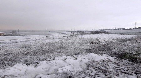 Kar Silivri'den giriş yaptı