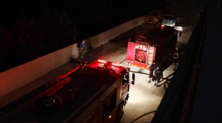 Karabük Üniversitesi'nde korkutan yangın