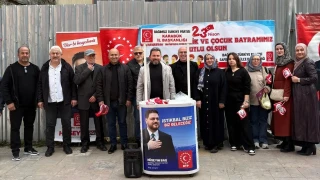 Karab�k�te 23 Nisan co�kusu: BTP halkla bulu�tu
